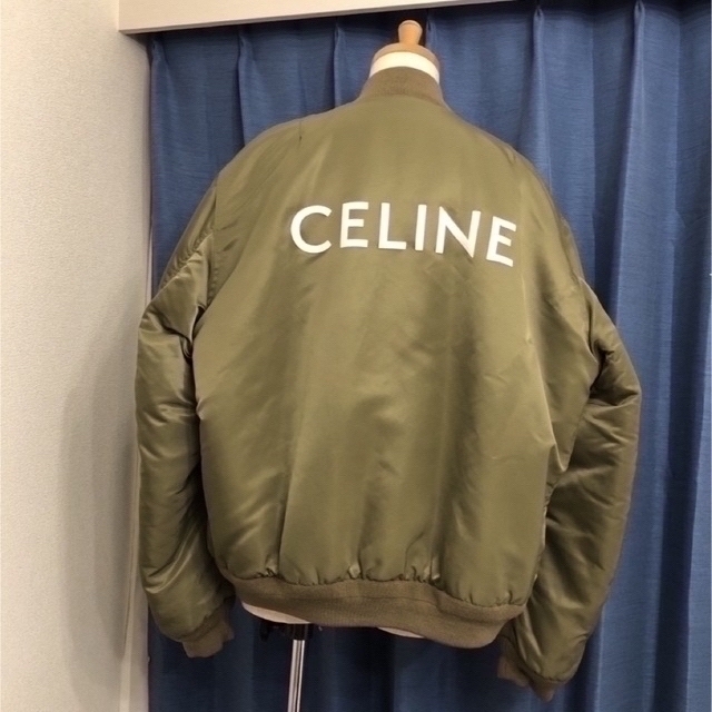 新年の贈り物 celine 中古 MA-1ブルゾン サイズ:50 21AW CELINE 処分品