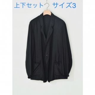 コモリ(COMOLI)の22AW COMOLI シルクネルセットアップ(テーラードジャケット)