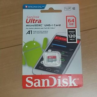 サンディスク(SanDisk)のSanDisk microSDXCカード 64GB Ultra Class10(その他)