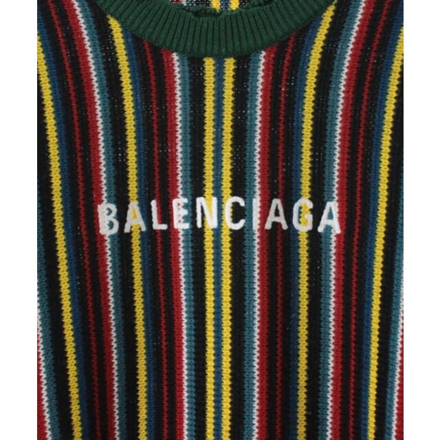 BALENCIAGA バレンシアガ ニット・セーター M 黒等(ミックス)