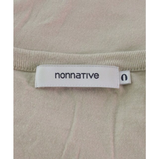 nonnative(ノンネイティブ)のnonnative ノンネイティヴ Tシャツ・カットソー 0(XS位) ベージュ 【古着】【中古】 メンズのトップス(Tシャツ/カットソー(半袖/袖なし))の商品写真