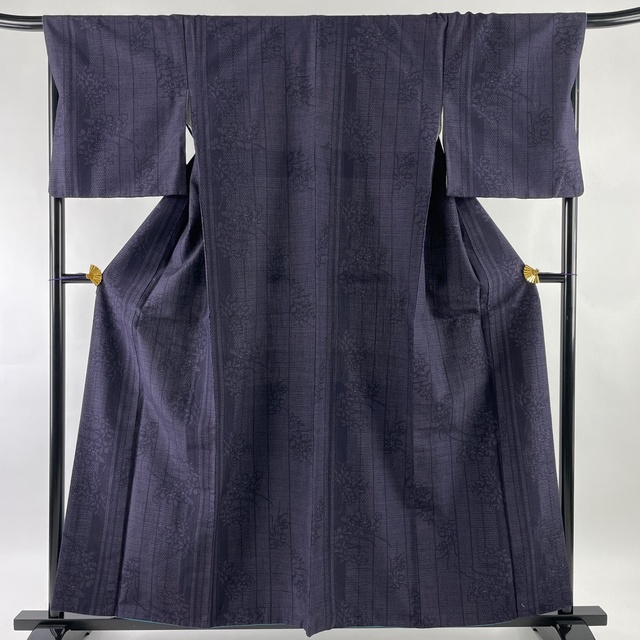 とっておきし新春福袋 美品 結城紬 逸品 【中古】 正絹 裄丈68.5cm