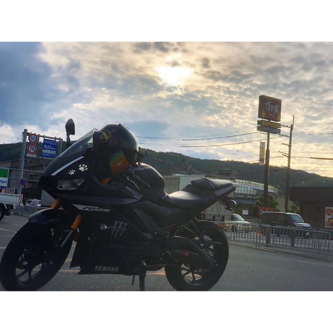 YAMAHA YZF R25 ABS有(カスタム済)+メット(新品)+車検不必要