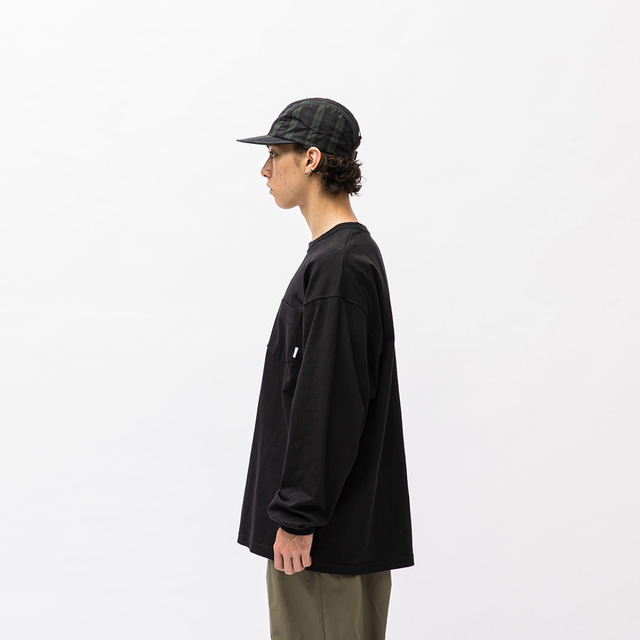 W)taps(ダブルタップス)の新品 Wtaps AII 01 LS Black S メンズのトップス(Tシャツ/カットソー(七分/長袖))の商品写真