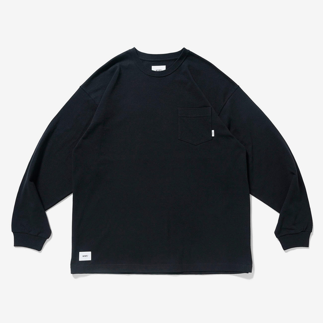 Tシャツ/カットソー(七分/長袖)新品 Wtaps AII 01 LS Black S
