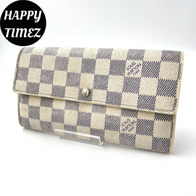 お買得限定品☆夏売れ筋 LOUIS VUITTON ポルトフォイユ サラ ダミエア