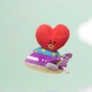 ビーティーイシビル(BT21)のたっとん　BT21 飛行機　紫　たっとんSサイズ用&たっとんS　TATA 2点(アイドルグッズ)