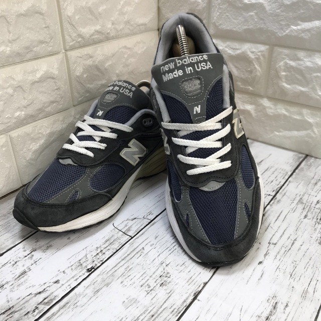 25cmカラーUSA製　New Balance  WR993NV 25cm ネイビー