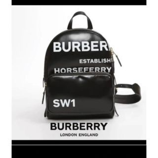 バーバリー(BURBERRY)の最終価格BURBERRY Black Horseferry Backpack(リュック/バックパック)