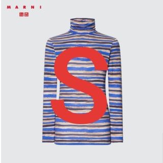 ユニクロ(UNIQLO)のユニクロ×MARNI マルニ ヒートテックタートルネックT（長袖）(Tシャツ(長袖/七分))