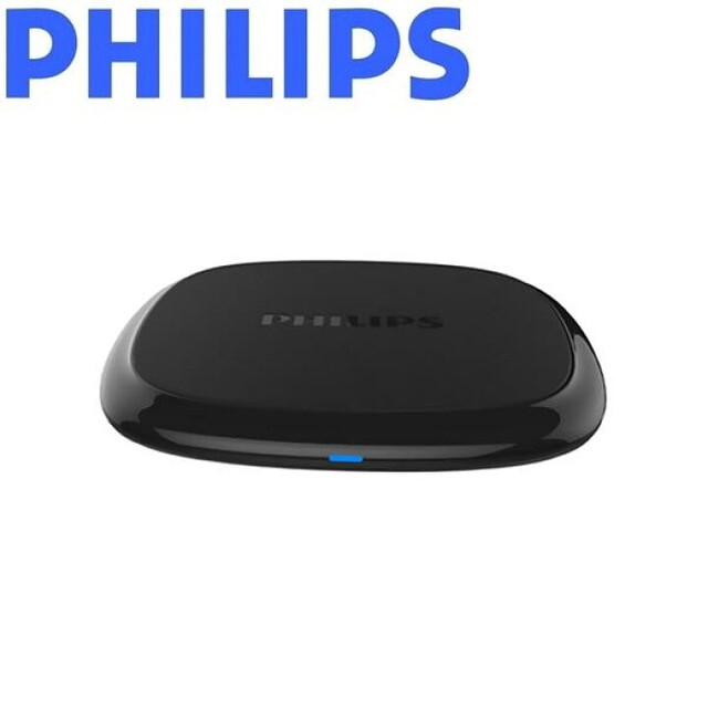 PHILIPS(フィリップス)のPHILIPS ワイヤレス充電器 DLP9062 スマホ/家電/カメラのスマートフォン/携帯電話(バッテリー/充電器)の商品写真