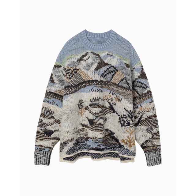 内祝い】 mame - Spring-Knitted Pullover サイズ1 ニット+セーター