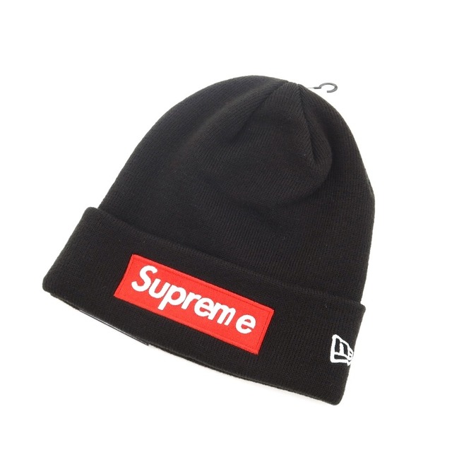 【未使用】シュプリーム Supreme 2022年秋冬 New Era Box Logo Beanie ニューエラ製 アクリル ニットキャップ【メンズ】