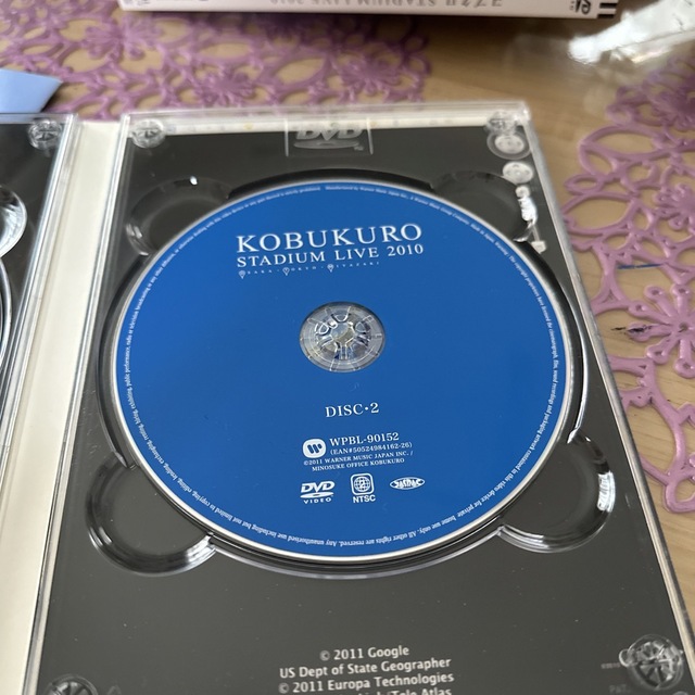 KOBUKURO　STADIUM　LIVE　2010～OSAKA・TOKYO・M エンタメ/ホビーのDVD/ブルーレイ(ミュージック)の商品写真