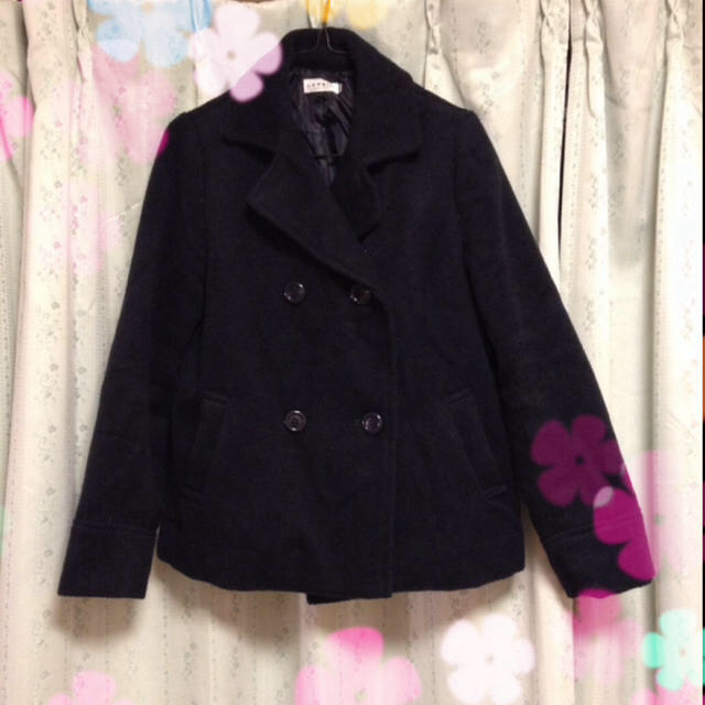 LEPSIM(レプシィム)のLEPSIM ローリーズ 紺色コート レディースのジャケット/アウター(ダウンコート)の商品写真