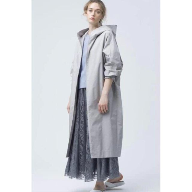 超安い】 Ron Herman 38 シルクポリナイロンフーデットドルマンコート 超安い】 Ron Herman 38 シルクポリナイロンフーデットドルマンコート