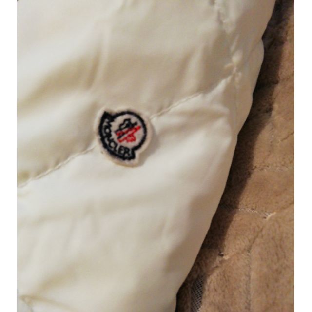 最終価格　鑑定済正規品　MONCLER　モンクレール　白　リバーシブル