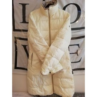 モンクレール(MONCLER)の最終価格　鑑定済正規品　MONCLER　モンクレール　白　リバーシブル(ダウンコート)