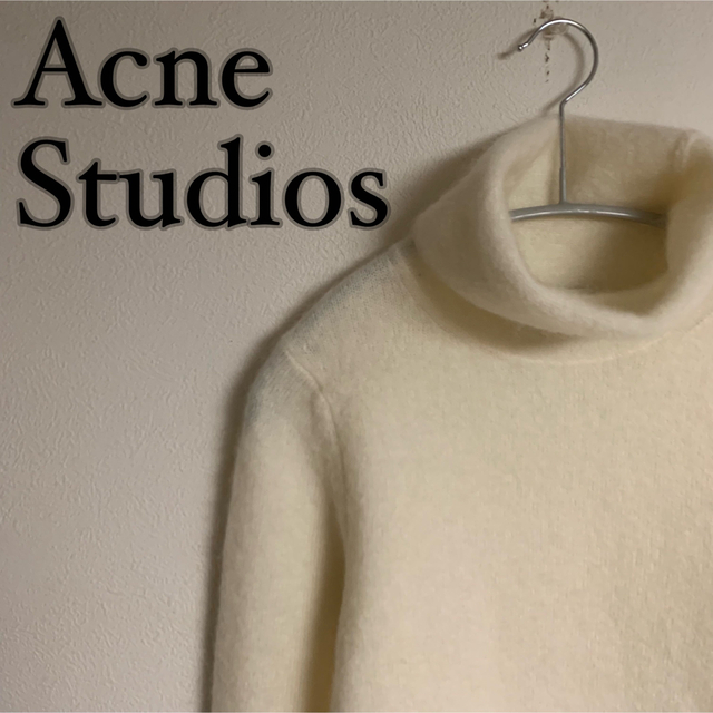 ワンピース専門店 【美品】Acne Studios モヘア タートルネック ニット