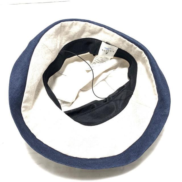 LANVIN en Bleu(ランバンオンブルー)のランバンオンブルー ハット - 麻 レディースの帽子(ハット)の商品写真