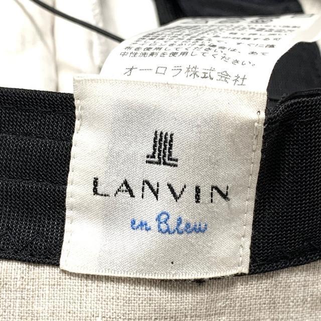 LANVIN en Bleu(ランバンオンブルー)のランバンオンブルー ハット - 麻 レディースの帽子(ハット)の商品写真