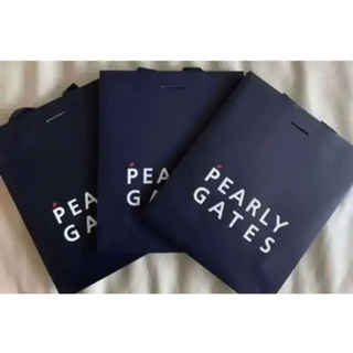 パーリーゲイツ(PEARLY GATES)の新品未使用　パーリーゲイツショッパー　3枚セット(ショップ袋)