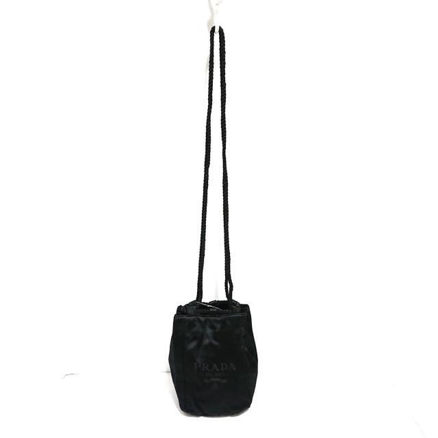 PRADA(プラダ)のプラダ ショルダーバッグ - 黒 サテン レディースのバッグ(ショルダーバッグ)の商品写真