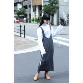 Ujoh ワンショルダー ドット スカート ワンピース ウジョー | www