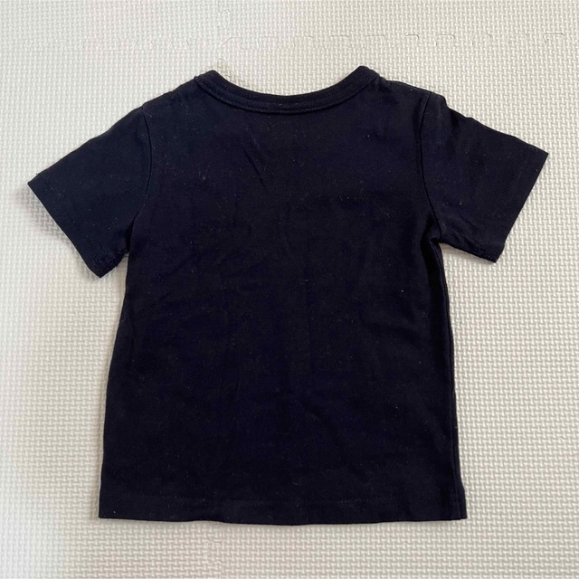 ベビー キッズ 80cm Tシャツ ネイビー キッズ/ベビー/マタニティのベビー服(~85cm)(Ｔシャツ)の商品写真