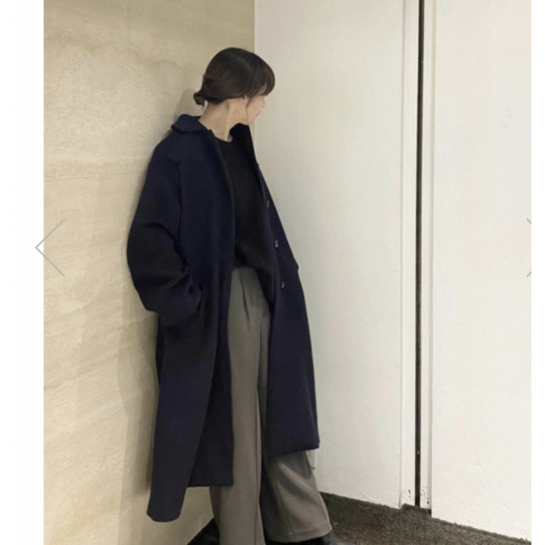 FLORENT(フローレント)のフローレントRECYCLED WOOL LONG COAT リサイクル コート レディースのジャケット/アウター(ロングコート)の商品写真