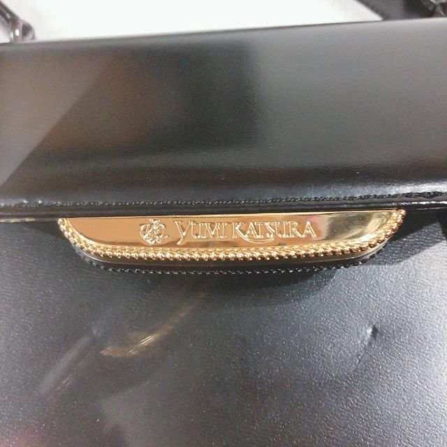 美品 2way カツラユミ フォーマル ハンドバッグ ショルダーバッグ 冠婚葬祭