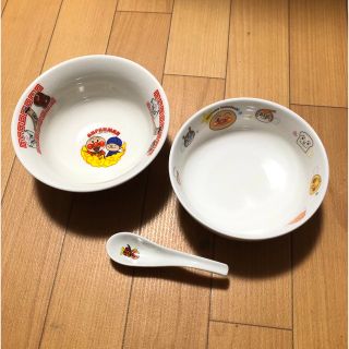 アンパンマン(アンパンマン)のアンパンマンラーメン皿＆お椀セット■バイキンマンコキンドキンコップマグ入園離乳食(プレート/茶碗)