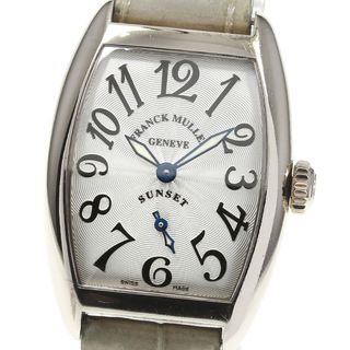 フランクミュラー(FRANCK MULLER)の★保証書付き【FRANCK MULLER】フランクミュラー トノー カーベックス スモールセコンド 1750S6 手巻き レディース_733721【ev20】(腕時計)