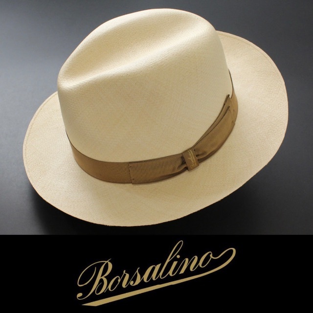 ★限定特価★ Borsalino ボルサリーノ　ラビット　フェドラハット　帽子