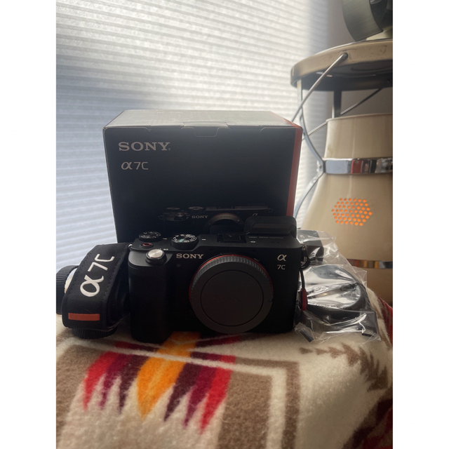 SONY a7C デジタル一眼カメラ ミラーレス ブラック　付属品＋3年保証有