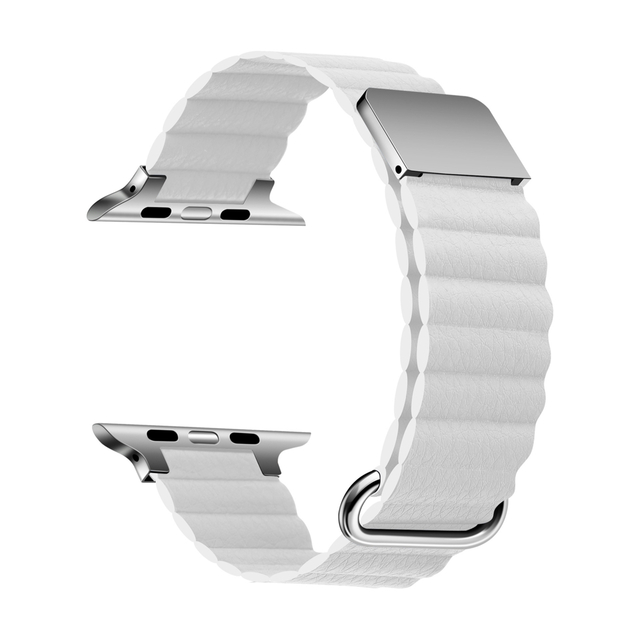 Apple Watch(アップルウォッチ)の【セール中】Apple Watch マグネット式 PUレザー バンド メンズの時計(レザーベルト)の商品写真