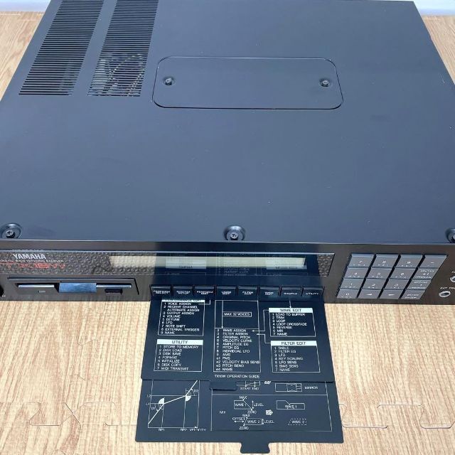 0181 YAMAHA TX16W デジタルサンプラー AWM 生産完了品 良品 | pp
