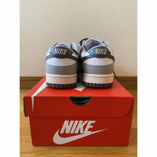 Nike Dunk Low ホワイト ライト スモークグレー US7 24cm 8