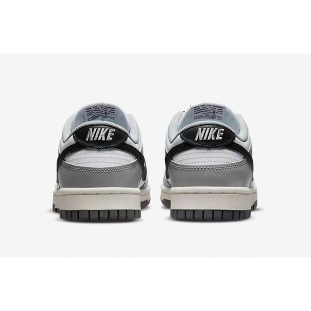 Nike Dunk Low ホワイト ライト スモークグレー US7 24cm 2