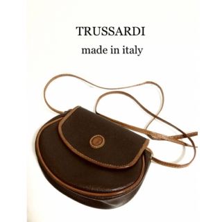 TRUSSARDI トラサルディ オールド イタリア製 ミニショルダーバッグ