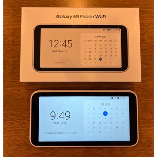 サムスン(SAMSUNG)のgalaxy 5G Mobile wi-fi (その他)