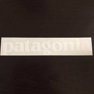 パタゴニア(patagonia)の(縦4cm横21cm)patagonia パタゴニア　公式ステッカー(その他)