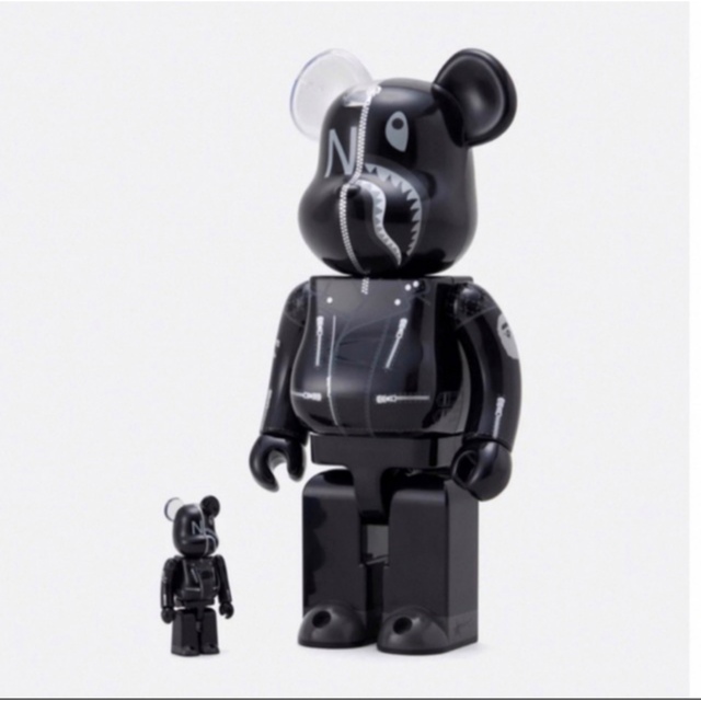 BE@RBRICK(ベアブリック)のBE@RBRICK BAPE × NEIGHBORHOOD 100% 400%  エンタメ/ホビーのフィギュア(その他)の商品写真