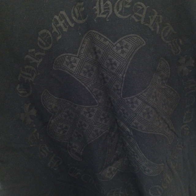 Chrome Hearts(クロムハーツ)のCHROME HEARTS クロムハーツ バッククロスプリント 半袖 Tシャツ メンズのトップス(Tシャツ/カットソー(半袖/袖なし))の商品写真