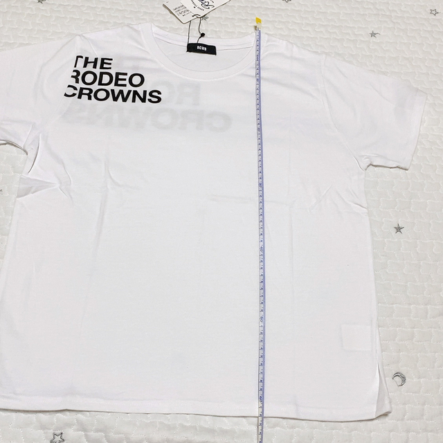 RODEO CROWNS WIDE BOWL(ロデオクラウンズワイドボウル)のロデオクラウンズ　半袖Ｔシャツ レディースのトップス(Tシャツ(半袖/袖なし))の商品写真