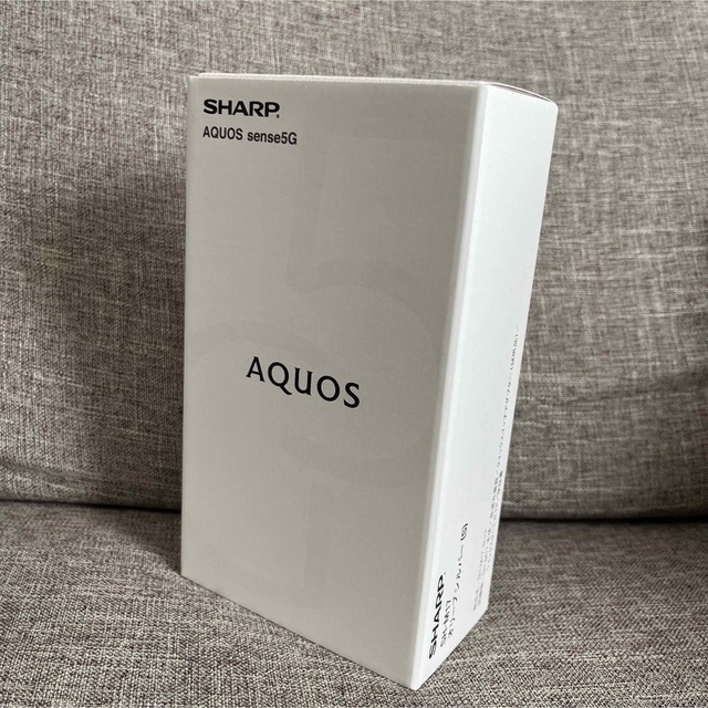 新品未開封品　AQUOS sense5G SH-M17 オリーブシルバー