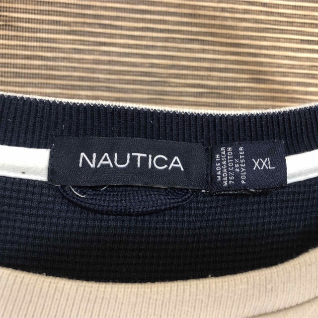 NAUTICA(ノーティカ)の【ノーティカ】スウェット　ワンポイントロゴ　刺繍ロゴ　ビッグサイズ　裏起毛88 メンズのトップス(スウェット)の商品写真