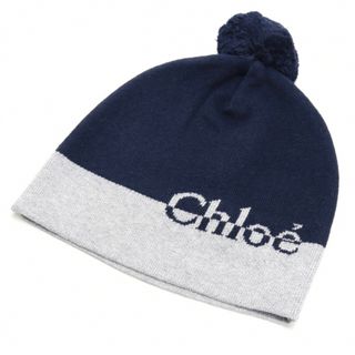 クロエ(Chloe)の【国内未入荷商品】CHLOE キッズニット帽 C11195(帽子)