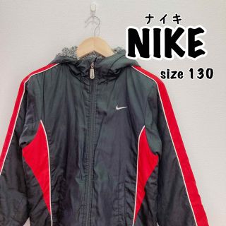 ナイキ(NIKE)のNIKE ナイキ　裏ボア　ベンチコート　130 ブラック(ジャケット/上着)