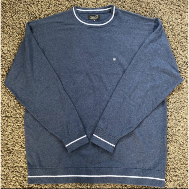 MACKDADDY(マックダディー)のマックダディー　セーター　ブルー　XLサイズ メンズのトップス(ニット/セーター)の商品写真